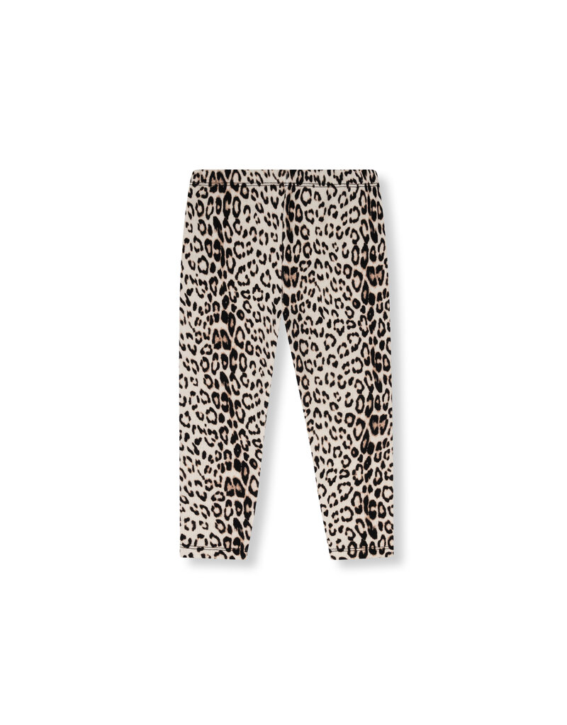 Alix the Label Baby knitted leopard legging