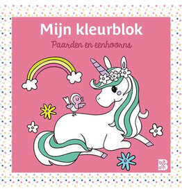 Boeken Mijn kleurblok: Paarden en eenhoorns