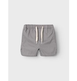 Lil' Atelier Fandy Loose Swim Shorts Kids Silver Filigree