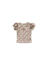 Baje Studio Liv Top AOP Flower Taupe