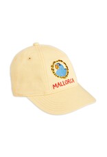 Mini Rodini Parrot emb Soft Cap Yellow