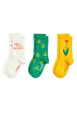 Mini Rodini Mallorca 3-Pack Socks