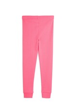 Mini Rodini Solid Rib Leggings Pink