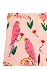 Mini Rodini Parrots aop Shorts Pink