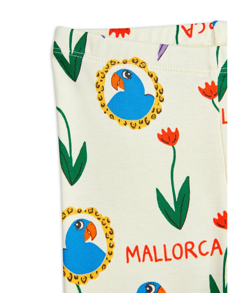 Mini Rodini Parrots aop Leggings Multi