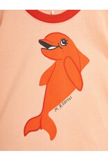 Mini Rodini Dolphin sp ss Tee Red