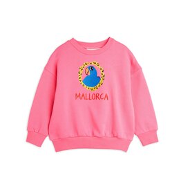 Mini Rodini Parrot emb Sweatshirt Pink