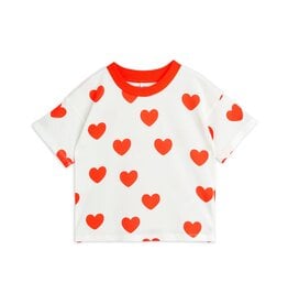 Mini Rodini Hearts aop ss Tee