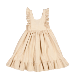 MarMar Copenhagen Danita Frill Dress Dijon Stripe