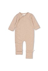 Feetje Bodysuit AOP The Magic is in You Taupe Melange