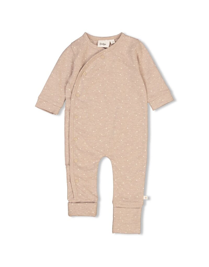 Feetje Bodysuit AOP The Magic is in You Taupe Melange