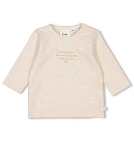 Feetje Longsleeve - The Magic is in You Offwhite Melange