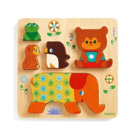 Djeco Houten Puzzel Woodypile