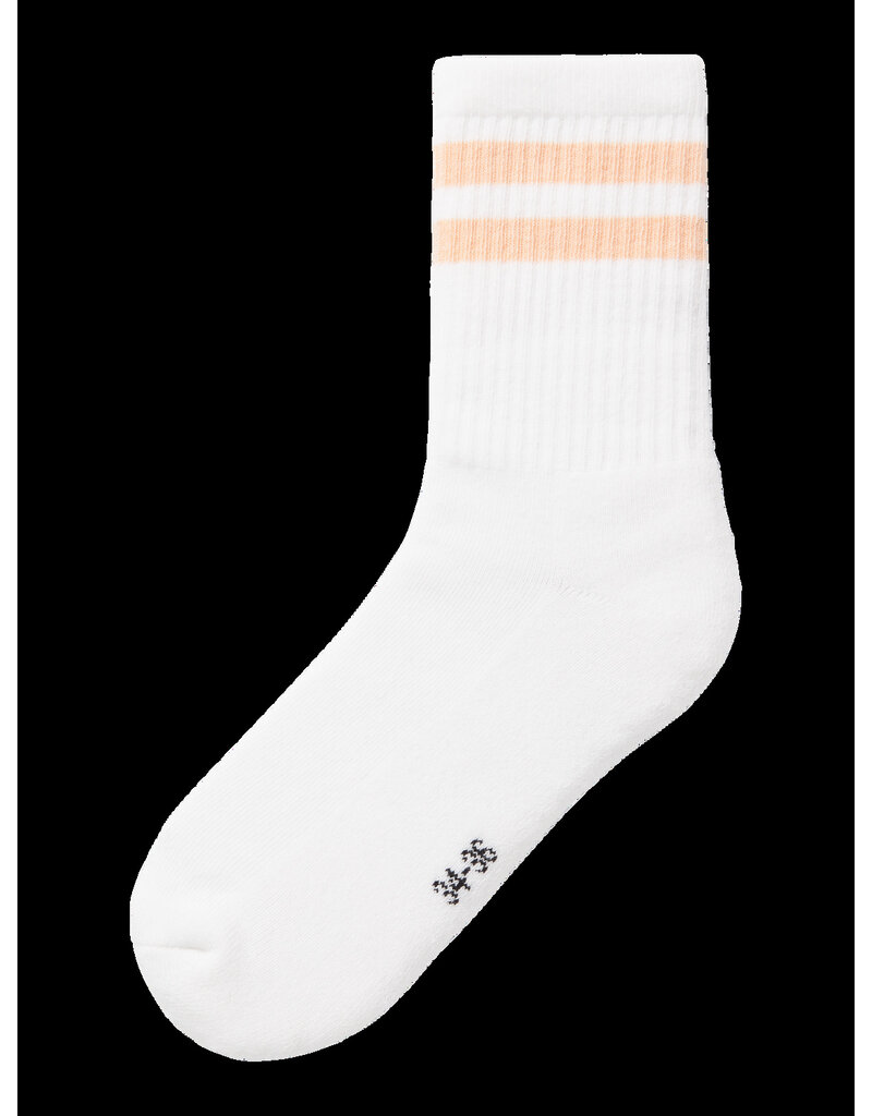 name it Jalma Socks Stripe Peach Parfait