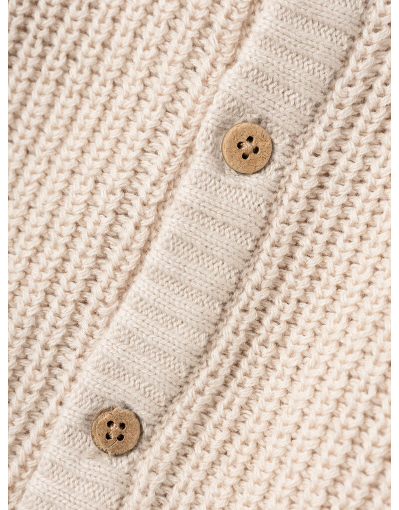 Lil' Atelier Emlen Knit Cardigan Sheer Bliss