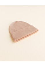Hvid Beanie Fonzie (0-6M) Apricot