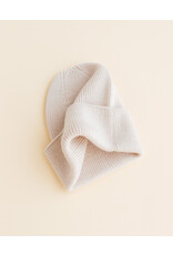 Hvid Beanie Fonzie Newborn Cream