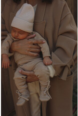 Hvid Beanie Fonzie (0-6M) Cream