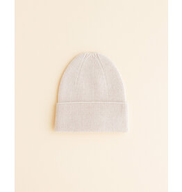 Hvid Beanie Fonzie (0-6M) Cream