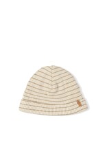 Nixnut Rib Beanie Biscuit Stripe