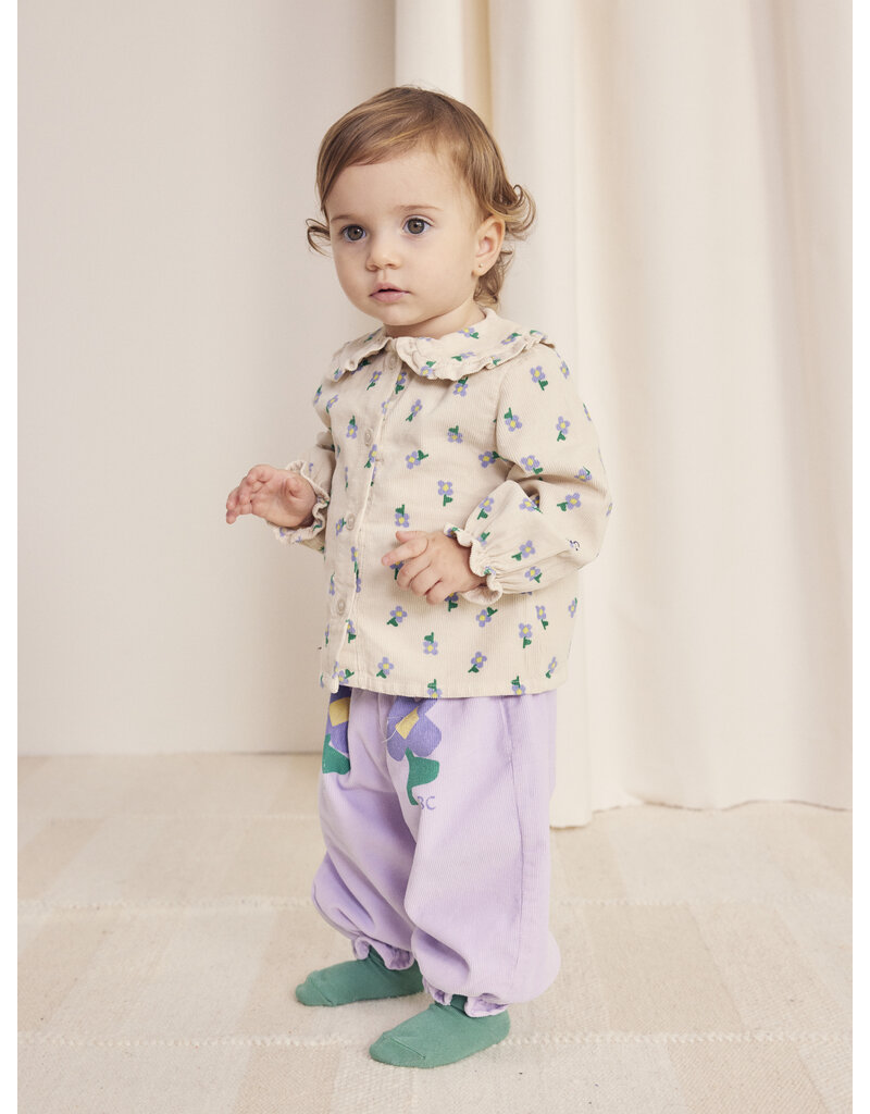 Bobo Choses Baby Pansy Flower all Over Blouse