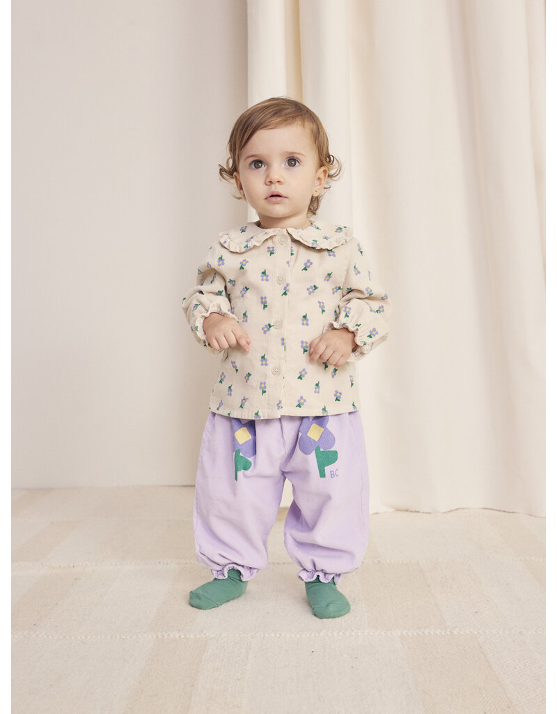 Bobo Choses Baby Pansy Flower all Over Blouse