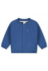 Gray Label Baby Baseball Cardigan Blue Moon