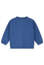 Gray Label Baby Baseball Cardigan Blue Moon