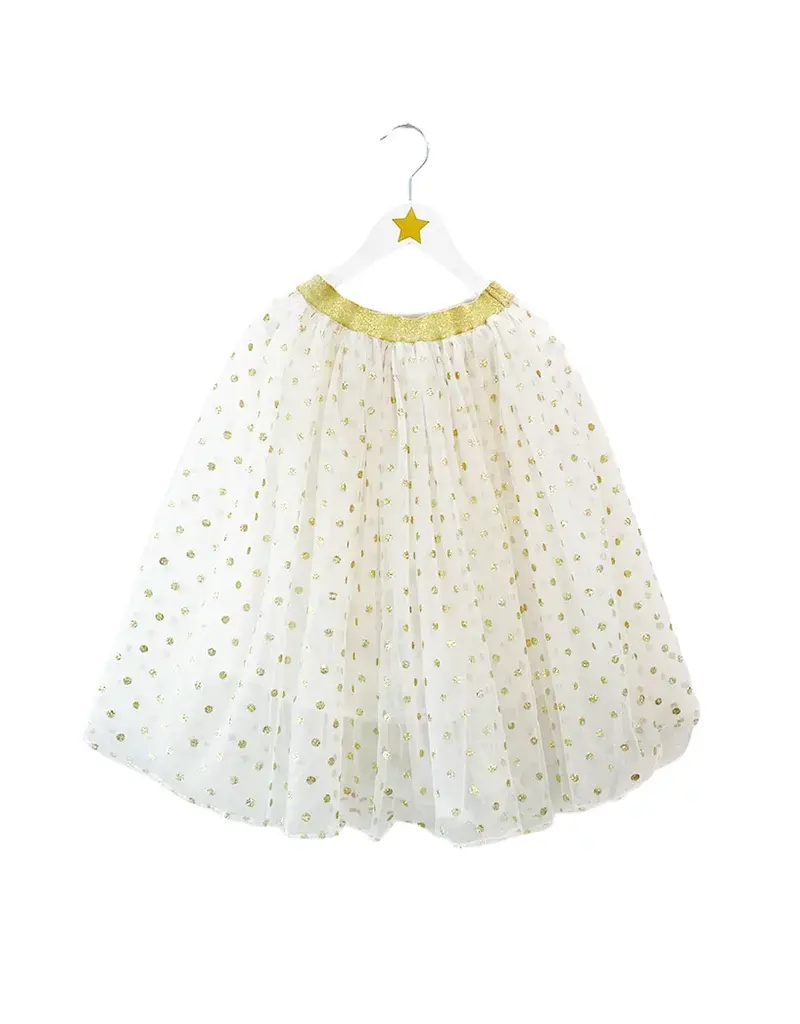 Ratatam Long Golden Dots Skirt