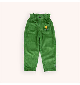 Basic - High Waist Chino with Embroidery