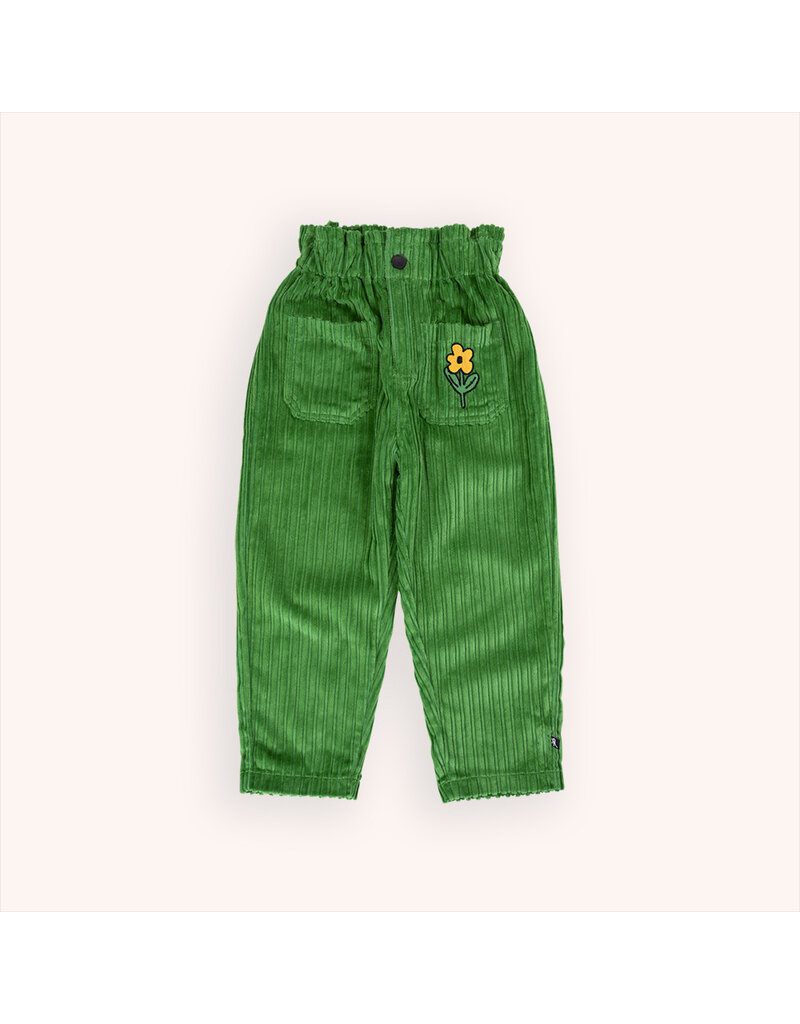 Basic - High Waist Chino with Embroidery