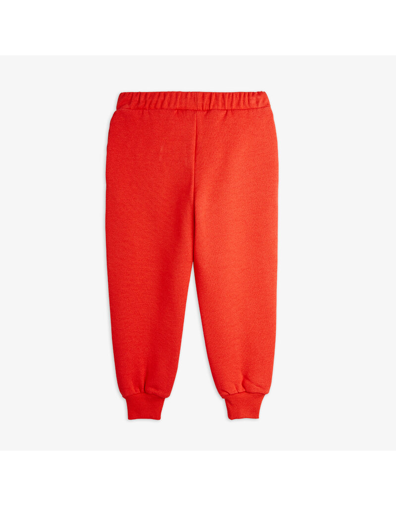 Mini Rodini Dog emb Sweatpants Red