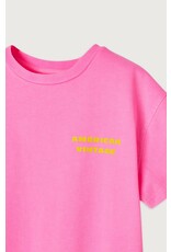 American Vintage Fizvalley T-Shirt Rose Fluo Print