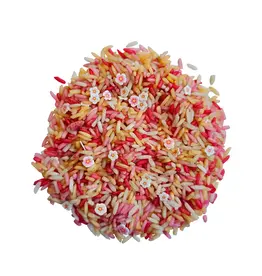 Grennn Speelrijst Pink Flower Mix 750 gram