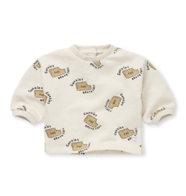 Sproet & Sprout Baby Sweatshirt Cookies Print