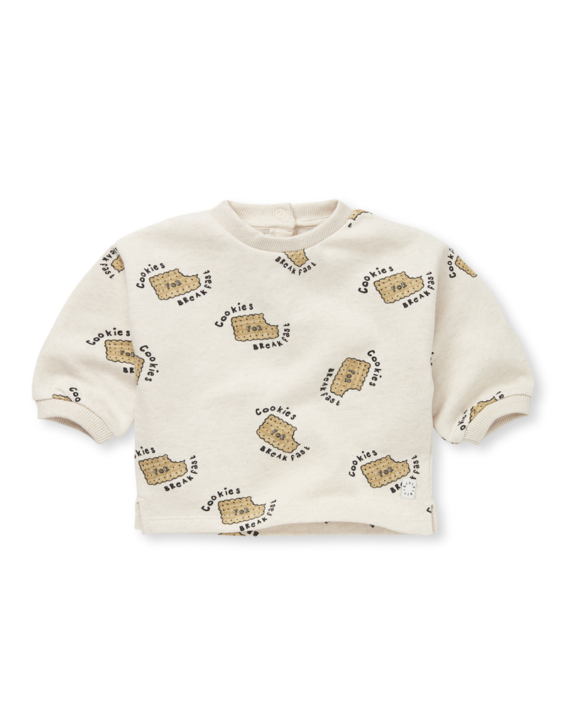 Sproet & Sprout Baby Sweatshirt Cookies Print