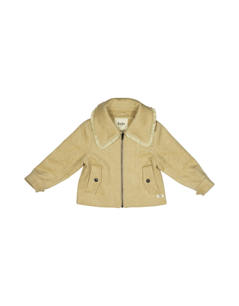Baje Studio Rose Collar Jacket Peanut
