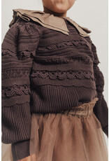Baje Studio Nine Knitted Pullover Structure Purple Vintage