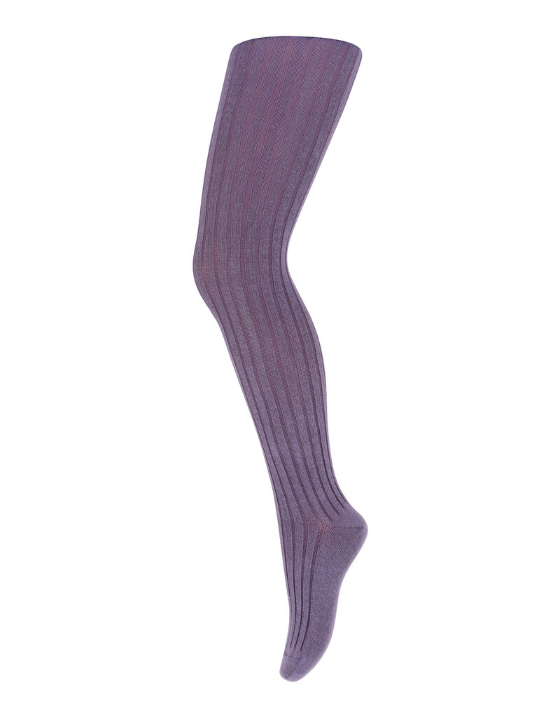 mp Denmark Cotton Rib Tights Lavender Dust 1267