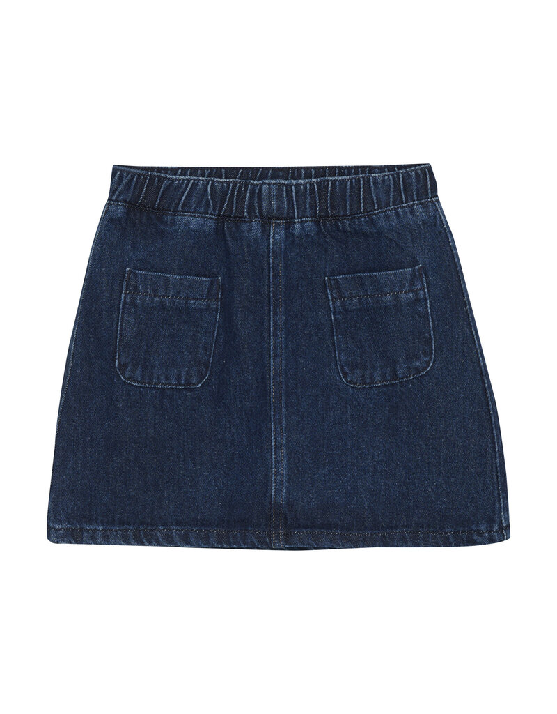 En Fant Skirt Denim Dark Blue Denim