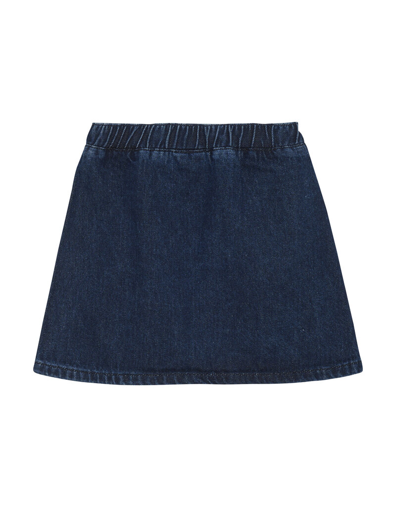 En Fant Skirt Denim Dark Blue Denim