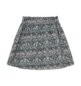 Huttelihut Skirt in Liberty Fabric Dark Navy