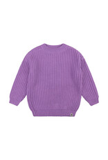 Daily Seven Chunky Knitted Sweater Pastel Lilac