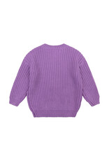 Daily Seven Chunky Knitted Sweater Pastel Lilac