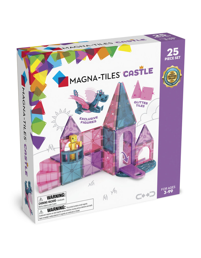 MAGNA-TILES Castle 25-Piece Set