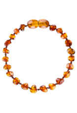 Barnsteen Cognac Armband 16 CM