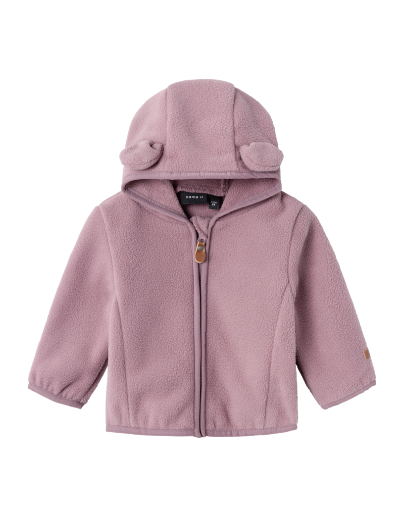 name it Meeke Fleece Jacket Grape Shake