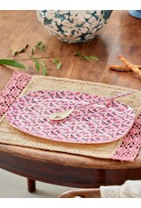 Rice Melamine Rectangular Plate with A Rose is a Rose Print