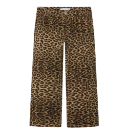 name it Rose Wide Pants Silver Mink Leopard