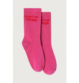 American Vintage Clypsun Socks  Strawberry